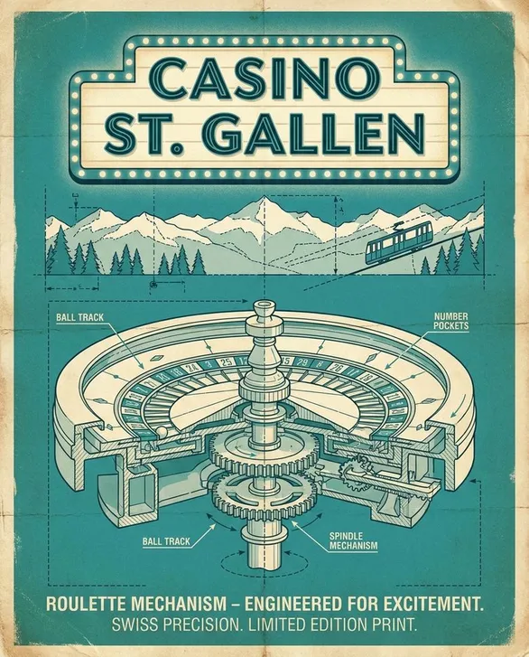 Spielen und gewinnen im Casino St. Gallen